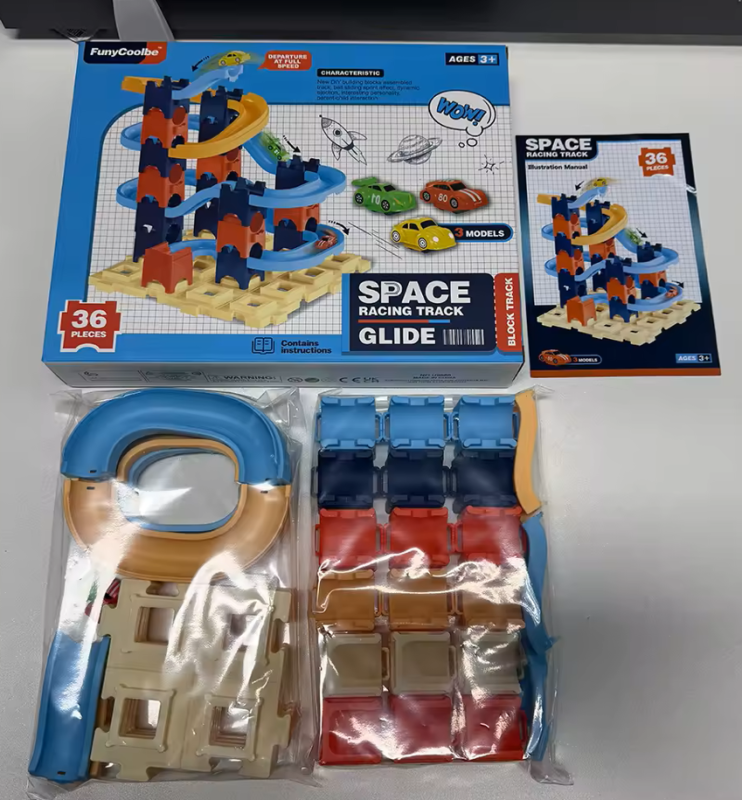 Building Blocks Space Racing Track